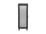 Комуникационен шкаф Lanberg rack cabinet 19" free-standing 32U/600X1000 (FLAT PACK) with mesh door LCD black