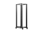 Комуникационен шкаф Lanberg open rack 19" 42U 600x1000 black