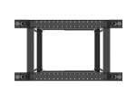 Комуникационен шкаф Lanberg open rack 19" 42U 600x1000 black