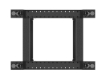 Комуникационен шкаф Lanberg open rack 19" 18U 600x800 black