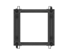 Комуникационен шкаф Lanberg open rack 19" 12U 600x600-1100 adjustable black