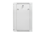 Комуникационен шкаф Lanberg rack cabinet 19" wall-mount 15U / 600x450 for self-assembly (flat pack), grey