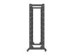 Комуникационен шкаф Lanberg open rack 42U  600x800, black
