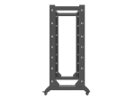 Комуникационен шкаф Lanberg open rack 32U  600x800, black