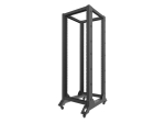 Комуникационен шкаф Lanberg open rack 32U  600x800, black