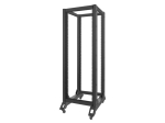 Комуникационен шкаф Lanberg open rack 32U  600x800, black