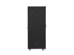 Комуникационен шкаф Lanberg rack cabinet 19" free-standing 42U / 800x800 self-assembly flat pack, black