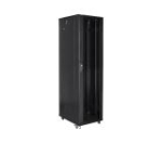 Комуникационен шкаф Lanberg rack cabinet 19" free-standing 37U / 800x800 self-assembly flat pack, black
