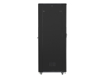 Комуникационен шкаф Lanberg rack cabinet 19" free-standing 47U / 800x1000 self-assembly flat pack, black