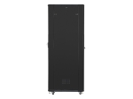 Комуникационен шкаф Lanberg rack cabinet 19" free-standing 47U / 800x1000 self-assembly flat pack, black