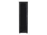 Комуникационен шкаф Lanberg rack cabinet 19" free-standing 47U / 800x1000 self-assembly flat pack, black
