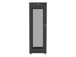 Комуникационен шкаф Lanberg rack cabinet 19" free-standing 37U / 600x800 self-assembly flat pack with mesh door LCD, black