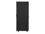 Комуникационен шкаф Lanberg rack cabinet 19" free-standing 37U / 600x800 self-assembly flat pack, black