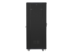 Комуникационен шкаф Lanberg rack cabinet 19" free-standing 37U / 600x800 self-assembly flat pack, black
