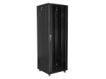 Комуникационен шкаф Lanberg rack cabinet 19" free-standing 37U / 600x600 self-assembly flat pack, black