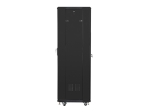 Комуникационен шкаф Lanberg rack cabinet 19" free-standing 37U / 600x600 self-assembly flat pack, black