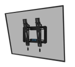 Стойка Neomounts Screen Wall Mount (tilt, VESA 200x200)