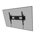 Стойка Neomounts Level-750 Wall Mount (XL, 100 kg, tiltable, tilt guard, connectable, VESA 800x600)