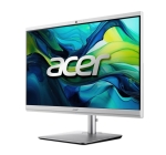 Настолен компютър - всичко в едно Acer Aspire C24-195ES, 23.8" FHD(1920x1080) non touch, Intel Core Ultra 7 155U (up to 4.80GHz, 12MB), 1*16GB DDR5, 1024GB PCI-e SSD + M.2 free slot, no DVD, Intel Graphics, Kbd & Mouse Wireless, RJ-45, WiFi AX & BT, Heigh