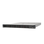 Сървър Lenovo ThinkSystem SR630 V3, Xeon Silver 4510 (12C 2.4GHz 30MB Cache/150W), 32GB (1x32GB, 4800MHz 1Rx4 DDR5 RDIMM), 4x 3.5" SAS/SATA, 9350-8i 2GB, 1x1100W Titanium, 6 Performance Fans, XCC2 Platinum, Toolless V2 Rails
