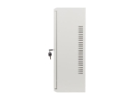 Комуникационен шкаф Lanberg rack cabinet 19" wall-mount 6U+3u/540x200 low-profile grey (assembled)