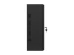 Комуникационен шкаф Lanberg rack cabinet 19" wall-mount 6U+3u/540x200 low-profile black (assembled)