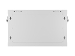 Комуникационен шкаф Lanberg rack cabinet 19" wall-mount 6U/600x450 with perforated door grey (flat pack)