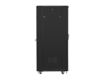 Комуникационен шкаф Lanberg rack cabinet 19" free-standing 32U / 600x800 self-assembly flat pack, black