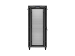 Комуникационен шкаф Lanberg rack cabinet 19" free-standing 37U/600X800 (FLAT PACK) with mesh door LCD black