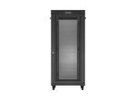 Комуникационен шкаф Lanberg rack cabinet 19" free-standing 37U/600X800 (FLAT PACK) with mesh door LCD black