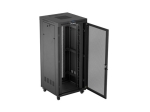 Комуникационен шкаф Lanberg rack cabinet 19" free-standing 37U/600X800 (FLAT PACK) with mesh door LCD black