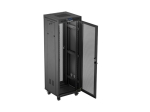 Комуникационен шкаф Lanberg rack cabinet 19" free-standing 37U/600X600 (FLAT PACK) with mesh door LCD black