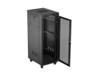 Комуникационен шкаф Lanberg rack cabinet 19" free-standing 32U/600X800 (FLAT PACK) with mesh door LCD black