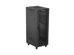 Комуникационен шкаф Lanberg rack cabinet 19" free-standing 32U/600X800 (FLAT PACK) with mesh door LCD black