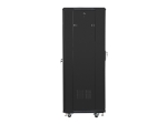 Комуникационен шкаф Lanberg rack cabinet 19" free-standing 32U / 600x600 self-assembly flat pack, black