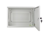 Комуникационен шкаф Lanberg rack cabinet 19" wall-mount 4U+3u/540x200 low-profile grey (assembled)