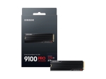 Твърд диск Samsung SSD 9100 PRO 2TB Heatsink PCIe 5.0 NVMe 2.0 M.2  Read 14700 MB/s Write 13400 MB/s