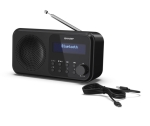 Радио Sharp Radios DR-P420(BK), PORTABLE DIGITAL RADIO, Bluetooth 5.0, 20 DAB+/DAB/FM, Auto time/date, LCD Display, Dual alarm,Micro USB x1 (power supply),3.5mm Headphone jack / line-out, Black