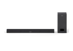 Аудио система Sharp Soundbar HT-SBW110, SLIM 180W 2.1 Wired Subwoofer, HDMI & BLUETOOTH, wireless music streaming, HDMI ARC/CEC, 3.5mm Aux-in, Digital Optical Audio Input, Matt black