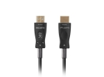 Кабел Lanberg HDMI M/M v2.1 cable 20m optical black aoc