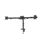 Стойка Neomounts Nero Triple Flat Screen Desk Mount (phone holder+Quick-fix clamp/grommet)