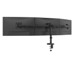 Стойка Neomounts Nero Triple Flat Screen Desk Mount (phone holder+Quick-fix clamp/grommet)