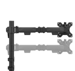 Стойка Neomounts Nero Single Flat Screen Desk Mount (phone holder+Quick-fix clamp/grommet)