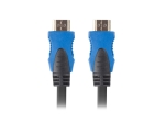 Кабел Lanberg HDMI M/M V2.0 cable 4K 7.5m CU, black