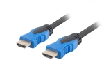 Кабел Lanberg HDMI M/M V2.0 cable 4K 7.5m CU, black