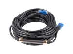 Кабел Lanberg HDMI M/M V2.0 cable 4K 15m CU, black