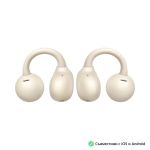 Слушалки Huawei FreeClip Dove-T00 Beige, Bluetooth 5.3, 20Hz - 20 KHz, 55mAh