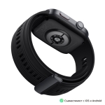 Часовник Huawei Watch D2 LCA-B10, Black , 1.82" Amoled, Airbag/Strap Size 26mm, Ambulatory 24H Blood Pressure, HR monitoring PPG 6.0, Rotating crown, IP68, Speaker&Micophone, Dual-band, Battery 524mAh