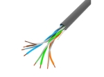 Кабел Lanberg LAN cable CAT.5e utp 100m solid cu grey cpr + fluke passed