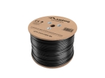Кабел Lanberg LAN cable CAT.5e ftp 305m solid outdoor cu black fluke passed